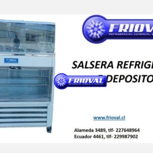 Salsera Refrigeradora 5 Depósitos